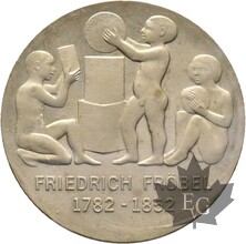 ALLEMAGNE-1982-5 MARK-FRIEDRICH FROEBEL-FDC