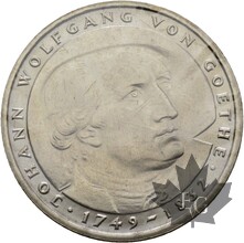 ALLEMAGNE-1982-5 MARK- Johann Wolfgang von Goethe-FDC