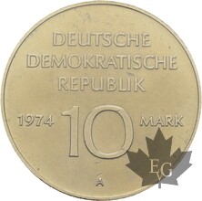 ALLEMAGNE-1974-10 MARKS- RDA-FDC