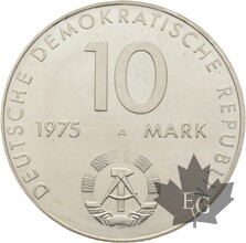ALLEMAGNE-1975-10 MARKS-ALBERT SCHWEITZER-FDC