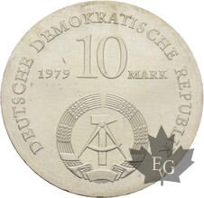 ALLEMAGNE-1979-10 MARKS- LUDWIG FEUERBACH-FDC