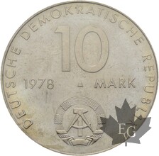 ALLEMAGNE-1978-10 MARKS-VOL URSS-RDA-FDC