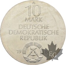 ALLEMAGNE-1986-10 MARKS-CHARITE BERLIN-FDC