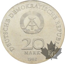 ALLEMAGNE-1982-20 MARKS-CLARA ZETKIN-FDC