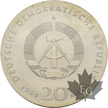 ALLEMAGNE-1989-20 MARKS-THOMAS MUENTZER-FDC