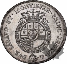 ITALIE-1755-Scudo Nuovo 6 Lire-Carlo Emanuele III-NGC AU 58