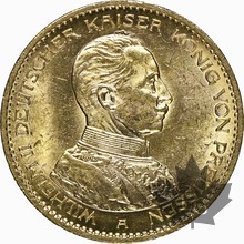 Allemagne-1914 A-20 Marks-Prussia-NGC MS63