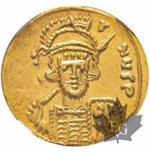 Byzantine-Solidus-Constantinus IV 668-685-NGC MS 4/5 - 4/5