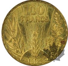 FRANCE-1929-100 FRANCS ESSAI-Lucien Bazor-FDC
