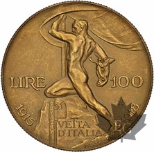 ITALIE-1925-100 LIRE-Vittorio Emanuele III-NGC PROOF 61 MATTE