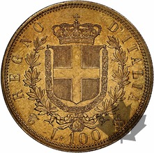 ITALIE-1864-100 Lire-Vittorio Emanuele II 1861-1878-Superbe