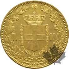 ITALIE-1883-100 LIRE-UMBERTO I-FDC