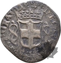 ITALIE-1629-6 SOLDI-Carlo Emanuele I-TTB-SUP