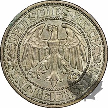 ALLEMAGNE-1931 D-5 Mark-Weimar Republic-Superbe