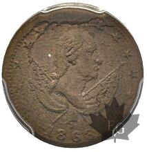 USA-1863-NY Token-Washington Exchange-PCGS MS62 BN