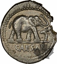 Rome-Julius Caesar-Denarius-NGC XF 4/5 - 4/5