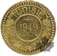 TUNISIE-Protectorat français-1949-100 Francs-NGC MS64