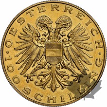 AUTRICHE-1937-100 Schilling-FDC