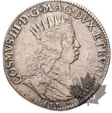 ITALIE-LIVORNO-1683-1/2 Tollero-Cosimo III de&#039; Medici-TTB+ Rare