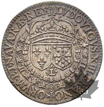 France-1613-Jeton-Louis XIII-TTB-SUP Très Rare