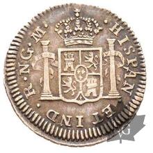 GUATEMALA-1809-1/2 Real-Fernando VII 1808-1833-Superbe
