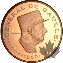 Tchad -1960-10000 francs Essai-PROOF