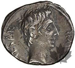 Rome-Augustus 27 BC - 14 AD-Quinarius-NGC XF 4/5, 3/5