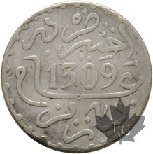MAROC-1892-1 DIRHAM-MOULAY AL-HASAN I-TTB