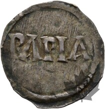 ITALIE-Denier, Pavie, non daté-Lothaire Ier 840-855-TTB Rare