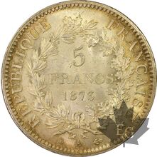 FRANCE-1873A-5 FRANCS-Troisième République 1870-1940-PCGS MS64