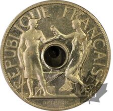 FRANE-1914-Essai de 25 centimes Delpech-PCGS SP64