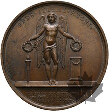FRANCE-1816-Médaille-LOUIS XVIII-Superbe