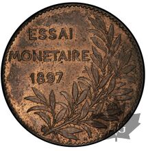 FRANCE-1897-Le printemps Essai de E. Mouchon 5 centimes-SP63