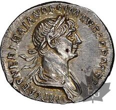 Rome-Denarius-Traianus 98-117-NGC Choice AU RIC 334