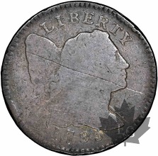 USA-1795-Liberty Cap Cent-TB+ Rare