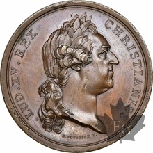 FRANCE-1771-Médaille en Bronze de mariage-NGC MS 62 BN
