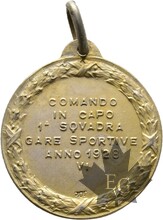 ITALIE-1928-MEDAILLE-COMANDO IN CAPO-TTB