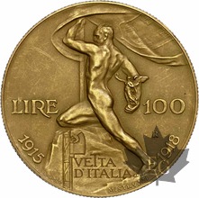 ITALIE-1925-100 LIRE-Vittorio Emanuele III-NGC PROOF 63 MATTE
