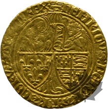 FRANCE-HENRI VI 1423-1449-SALUT D&#039;OR-TTB