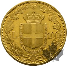 ITALIE-1883-100 LIRE-Umberto I 1878-1900-TTB/SUP Rare