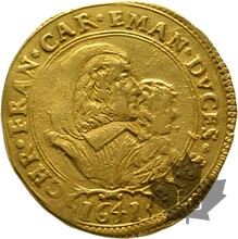 ITALIE-1641-4 SCUDI-Charles Emmanuel II (1638-1675)-TTB+