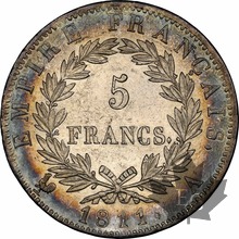 FRANCE-1811A-5 FRANCS-Napoléon Empereur-Sup