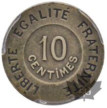 FRANCE-1905-Essai de 10 centimes François Rude-PCGS SP62