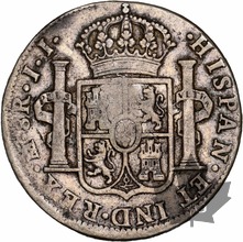 PORTUGAL-1834-870 REIS-NGC VF 35