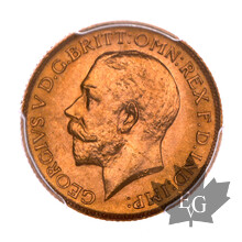 CANADA-1911-C-SOVEREIGN-GEORGE V-PCGS MS 64