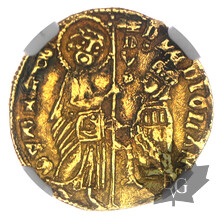 GRECE-1421-1436-Ducat-Chios-Filippo Maria Visconti-NGC MS 62