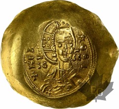 Byzantine-1143-1180-Manuel I- Hyperpyron-NGC Choice AU