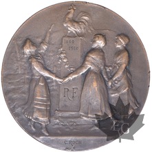 FRANCE-1910-Médaille en bronze- presque Superbe