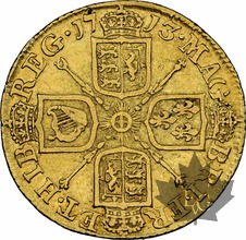 GRANDE BRETAGNE-1713-Guinea-Anne-NGC VF 30 Rare