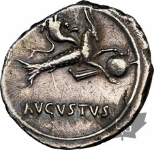 Rome-AUGUSTUS-DENARIUS-NGC Choice VF